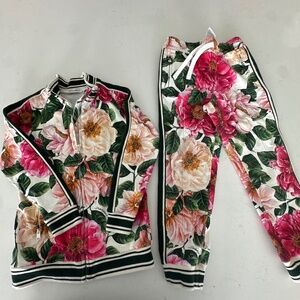 Dolce & Gabbana kids girls size 6 track suit